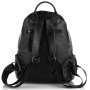 Женский рюкзак Olivia Leather из натуральной кожи Черный