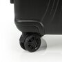 Gabol Fit 90 л валіза з ABS пластику на 4 колесах чорна
