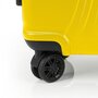 Gabol Fit 59 л чемодан из ABS пластика на 4 колесах желтый