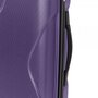 Gabol Custom 59 л валіза з ABS пластику на 4 колесах фіолетова