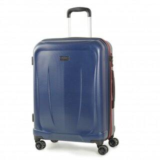 Rock Delta 73 л чемодан из полипропилена на 4 колесах синий
