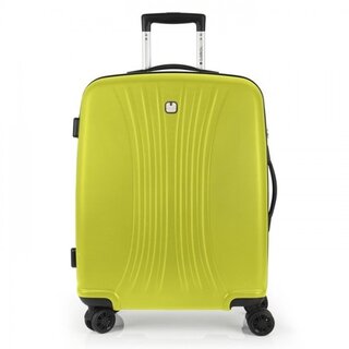 Gabol Fit 59 л чемодан из ABS пластика на 4 колесах оливковый