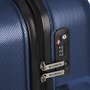 Gabol Custom 32 л чемодан из ABS пластика на 4 колесах синий