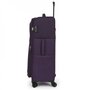 Gabol Roma 95 л валіза  з поліестеру на 4 колесах фіолетова