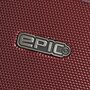 Epic HDX 37 л валіза з полікарбонату на 4 колесах бордова