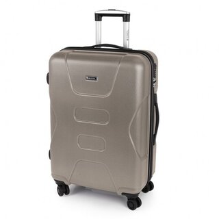 Gabol Custom 59 л чемодан из ABS пластика на 4 колесах бежевый