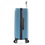 Heys Voyager 66 л чемодан из ABS-пластика на 4 колесах синий