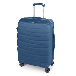 Средний пластиковый чемодан 56 л Gabol Trail (M) Blue