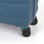 Gabol Trail 33 л валіза з ABS-пластику на 4 колесах синя