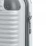 Середня валіза Gabol Balance (L) Silver 85 л з ABS пластику на 4 колесах срібляста