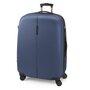 Gabol Paradise 96 л чемодан из ABS пластика на 4 колесах синий