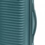 Середня валіза Gabol Balance (L) Turquoise 85 л з ABS пластику на 4 колесах бірюзова