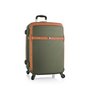 Heys Heritage 70 л чемодан из поликарбоната на 4-х колесах оливковый