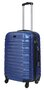 Средний пластиковый чемодан 64 л Vip Collection Nevada 24 Blue