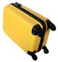 Малый пластиковый чемодан 36 л Vip Collection Costa Brava 20 Yellow