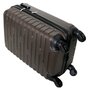Компактный пластиковый чемодан 33 л Vip Collection Costa Brava 18 Brown