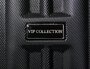 Мала пластикова валіза 23 л Vip Collection Panama 16 Black