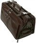 Шкіряна дорожня сумка на 2-х колесах 32 л Vip Collection 5225 Brown