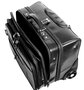 Шкіряна дорожня сумка на 2-х колесах 36 л Vip Collection 47865 Black