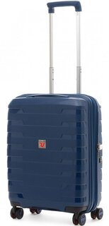 Малый чемодан из полипропилена 41/47 л Roncato Spirit, темно-синий