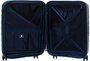 Малый чемодан из полипропилена 41/47 л Roncato Spirit, темно-синий