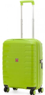 Малый чемодан из полипропилена 41/47 л Roncato Spirit, зеленый