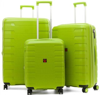 Комплект валіз із поліпропілену Roncato Spirit, зелений