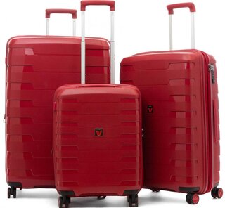 Комплект валіз із поліпропілену Roncato Spirit, червоний