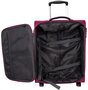 Малый чемодан на двух колесах Travelite Cabin ручная кладь на 44 л весом 1,9 кг Розовый