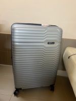 Чемодан ручная кладь V&V Travel Summer Breeze из полипропилена на 40 л весом 2,3 кг Серебристый 8018-55-1