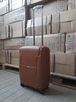 Маленький чемодан AIRTEX 245 ручная кладь на 40 л весом 2,3 кг из полипропилена Коричневый 245-13