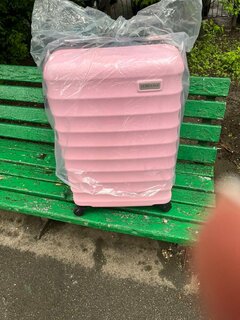 Средний чемодан Semi Line на 60 литров Розовый DAS302591
