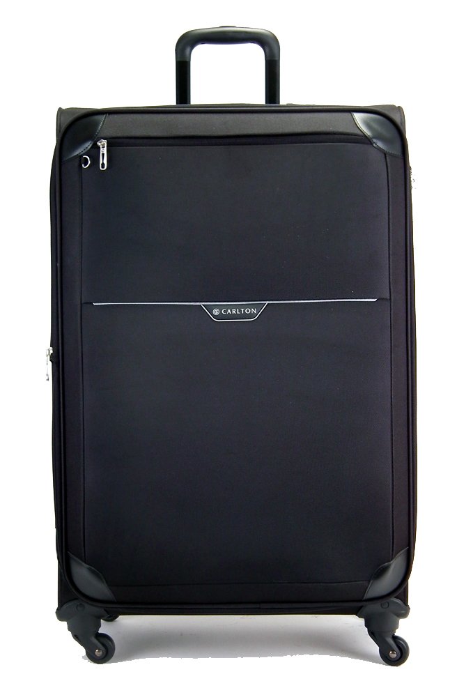 Дорожный чемодант гигант 4-х колесный 104/119 л. CARLTON Polaris черный