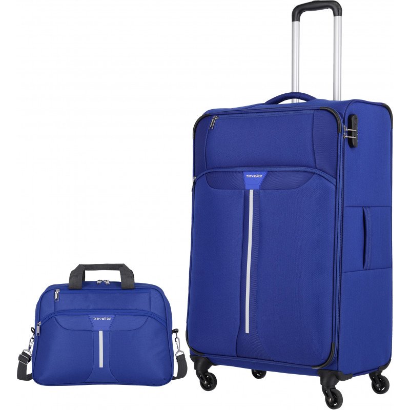 Большой чемодан Travelite SPEEDLINE 89 л Синий