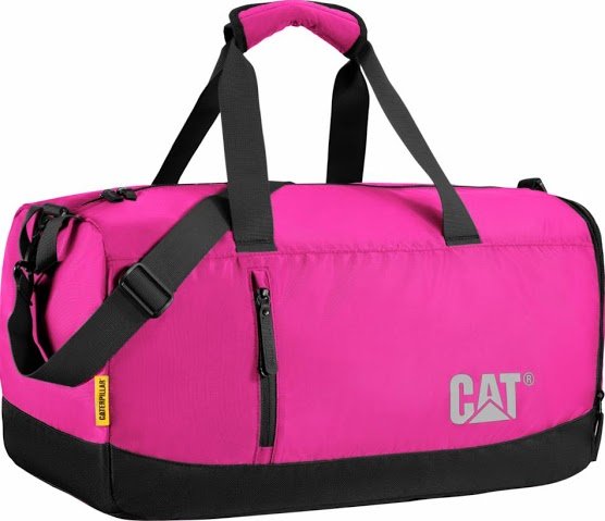 Дорожная прочная спортивная сумка 30 л CAT Project фиолетовый с черным