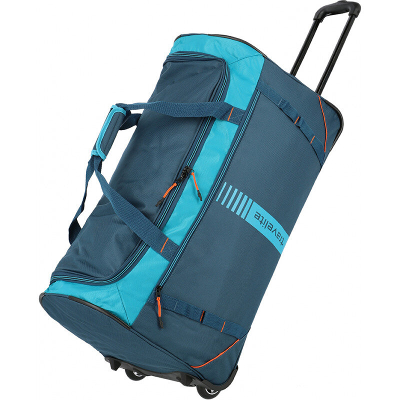 Средняя сумка на колесах Travelite BASICS на 86 литр Голубой