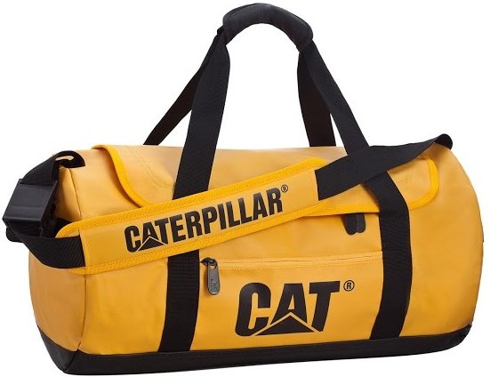 Дорожная спортивная сумка бочонок 56 л CAT Tarp Power, желтый