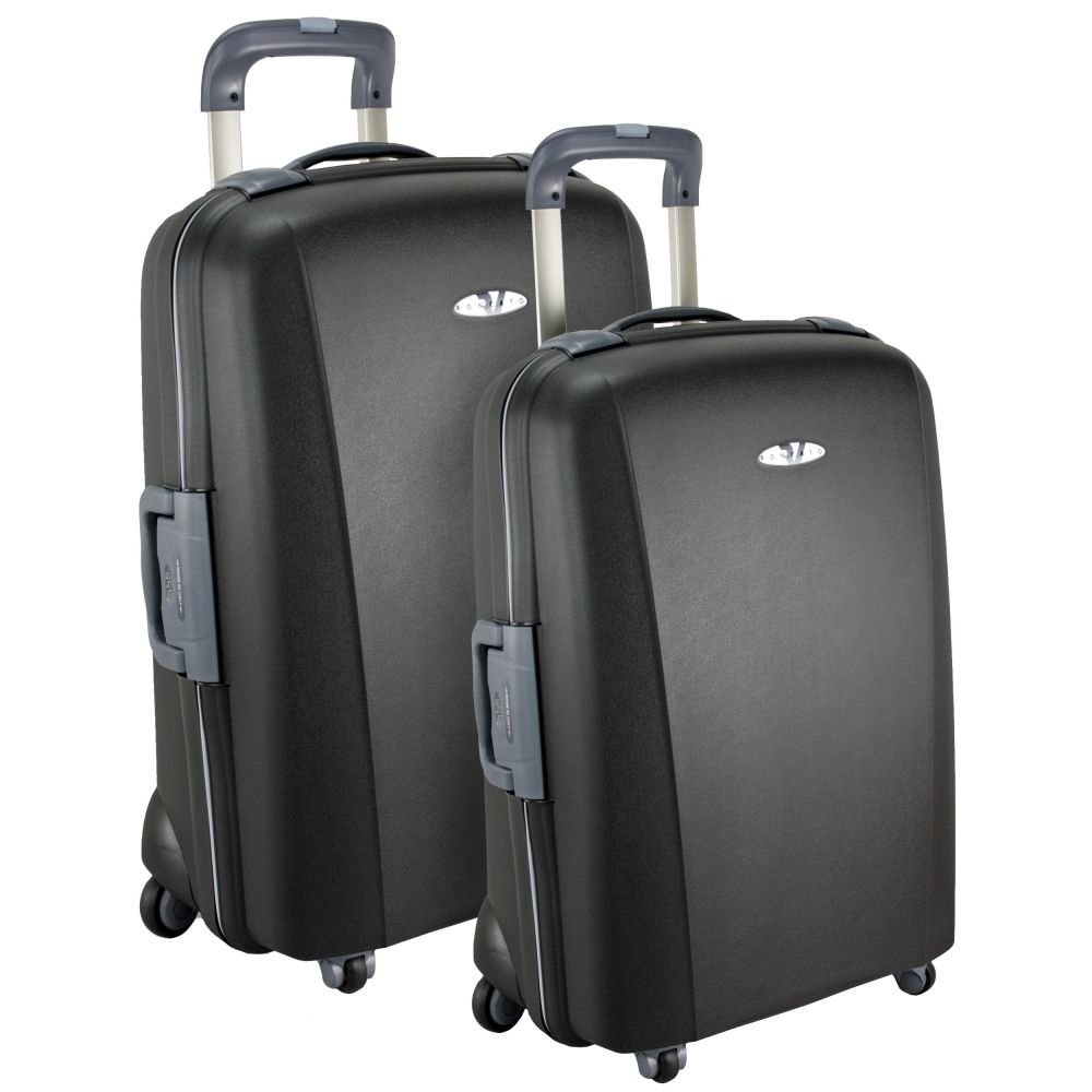 Комплект чемоданов на 4-х колесах 85 л, 125 л Roncato Flexi, черный
