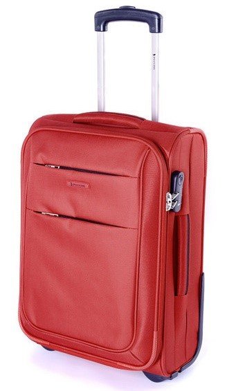 Малый дорожный чемодан 2-х колесный 21&quot; PUCCINI Camerino, красный