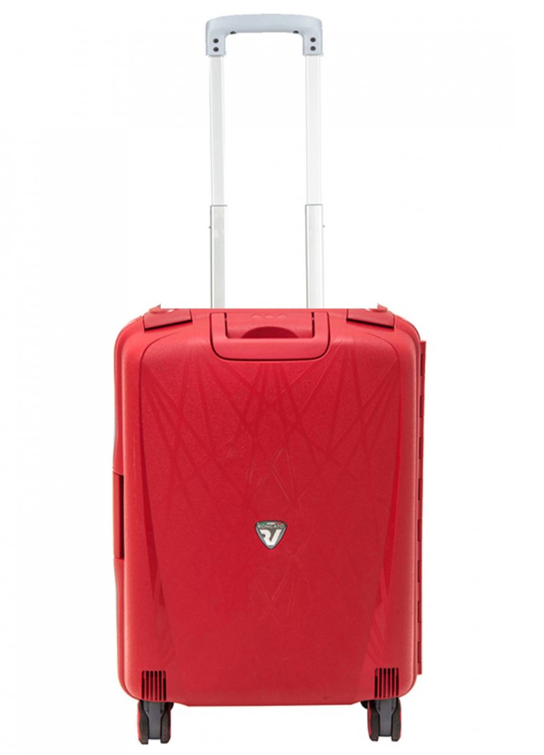 Roncato Light чемодан для ручной клади на 41 л из полипропилена красного цвета