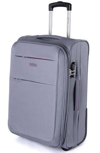 Средний дорожный чемодан 2-х колесный 25&quot; PUCCINI Camerino, серый