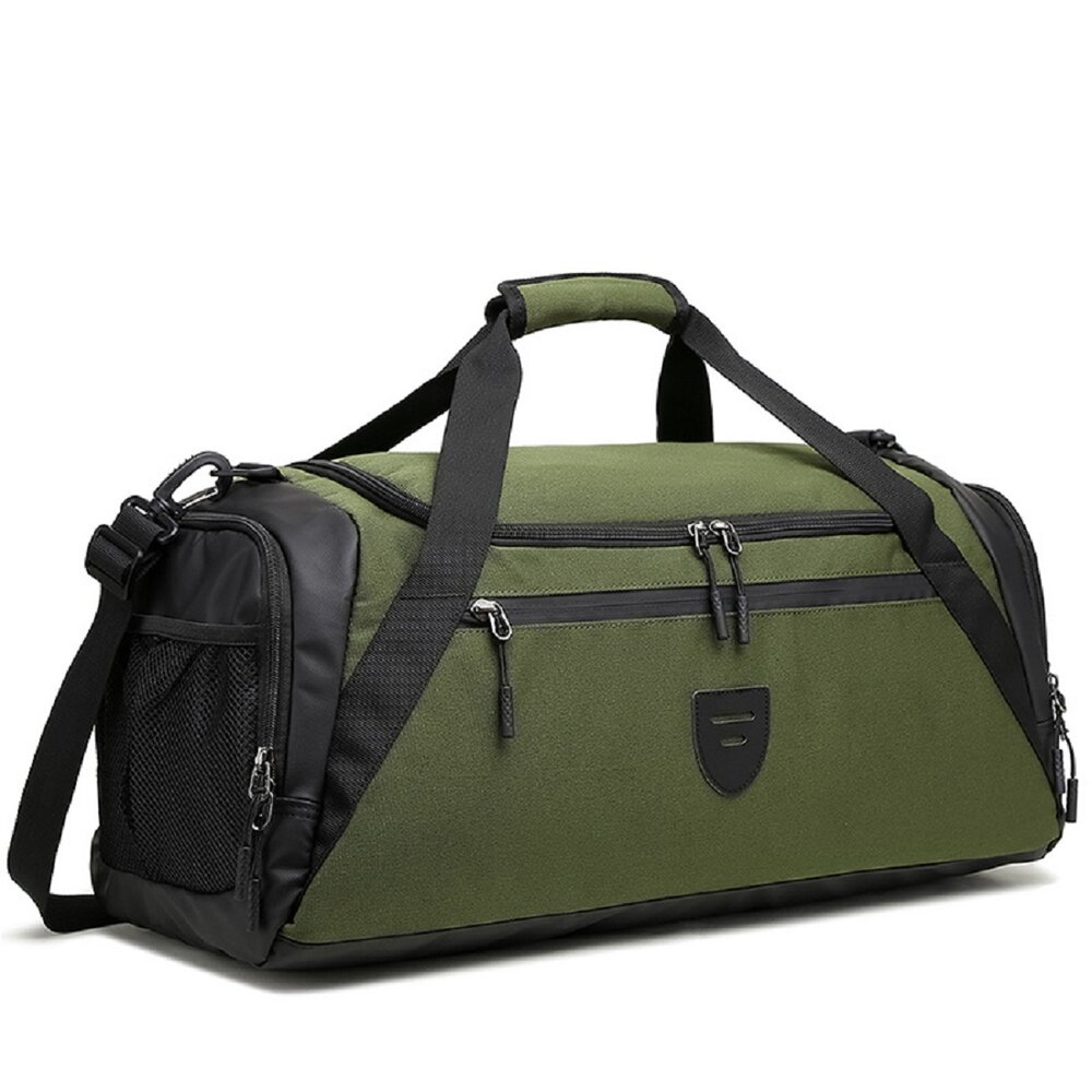 Дорожная-спортивная прочная сумка Confident Зеленая