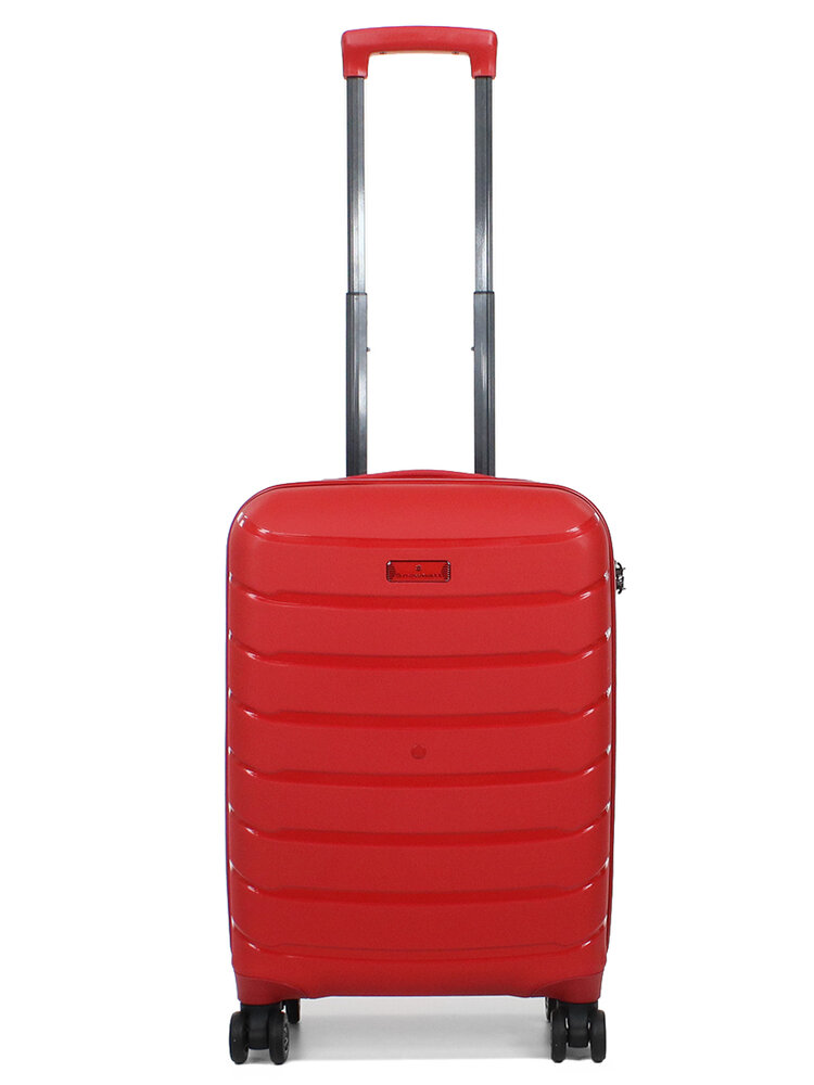 Маленький чемодан Snowball 61303 ручная кладь на 38 л из полипропилена Красный