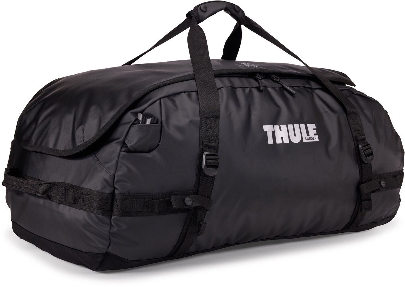Спортивна (дорожня) сумка-рюкзак Thule Chasm Duffel на 90 літрів Чорна