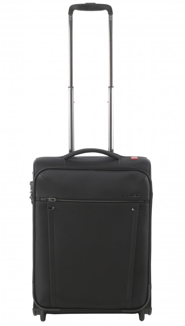 Малый тканевый чемодан на 2-х колесах 40 л Roncato Zero Gravity, черный
