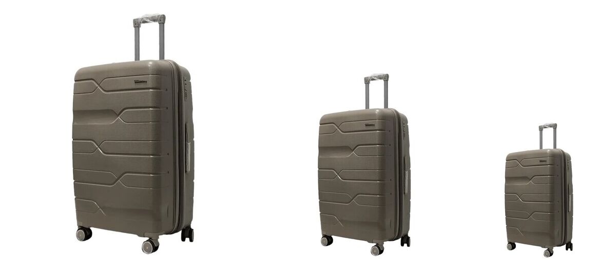 Комплект чемоданов Milano Bag из полипропилена Шампань