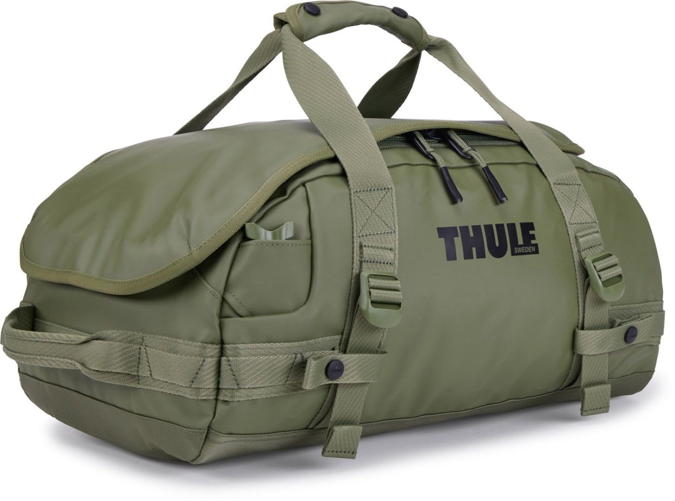 Спортивная сумка-рюкзак Thule Chasm Duffel - 30 л водостойкая Оливка