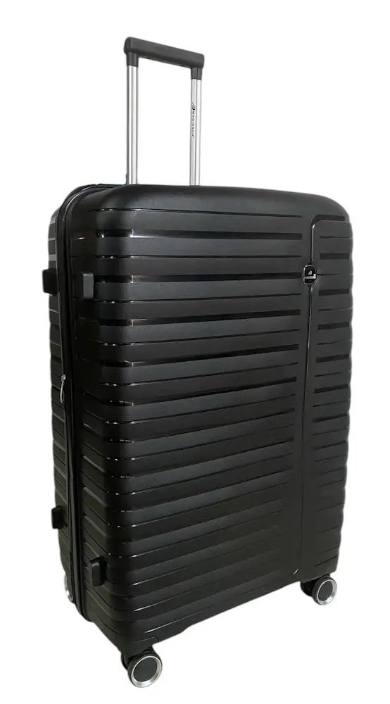 Велика валіза Madisson Snowball – 106 / 123 л, 4,5 кг Чорний