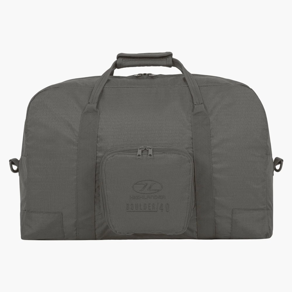 Складная дорожная сумка Highlander Boulder – 40 л, 0,38 кг Серая