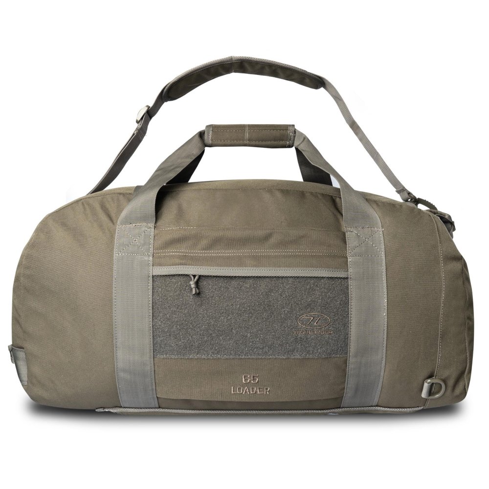 Средняя дорожная сумка Highlander Loader Holdall – 65 л, 1,25 кг Зеленая